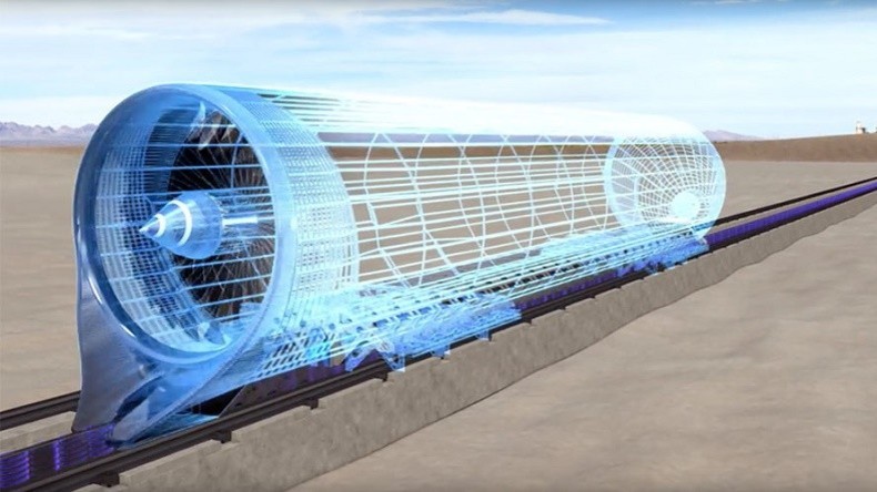 A Las Vegas, le train ultra rapide Hyperloop a passé ses tests avec succès (VIDEO)