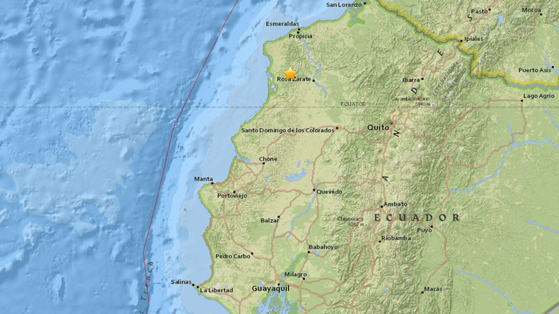 Un tremblement de terre de magnitude 6,7 a secoué l’Equateur