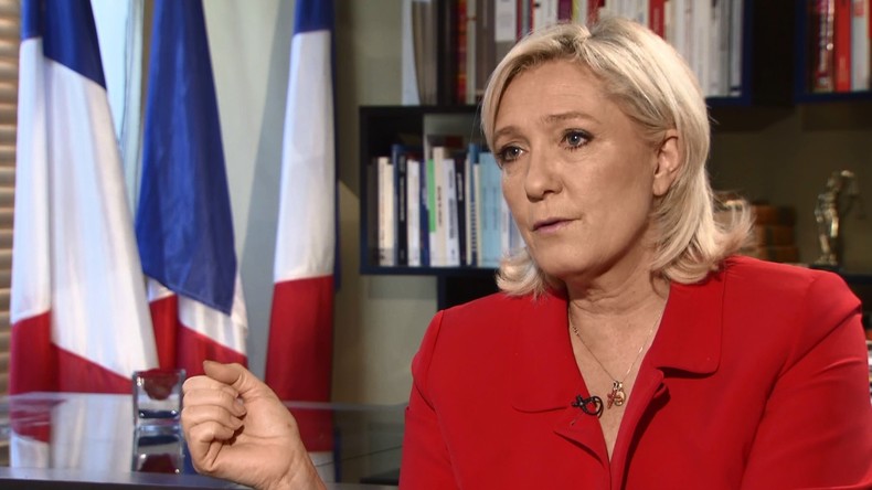 Les cinq choses à retenir de l'interview de Marine Le Pen à RT France