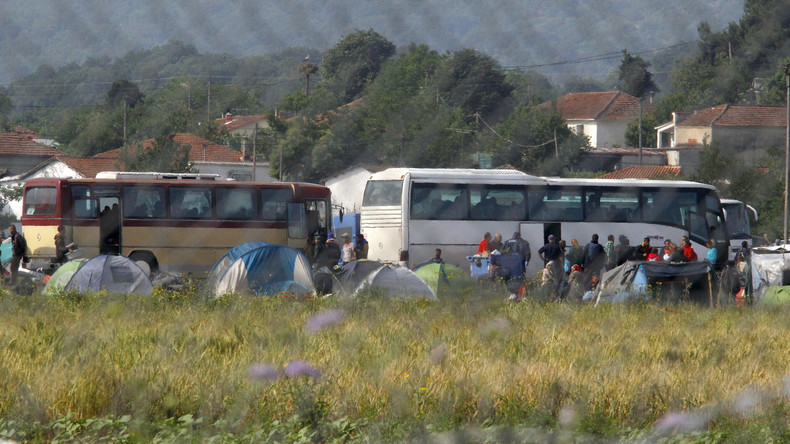 «Coup de balai» grec : la police d’Idomeni évacue le plus grand camp de réfugiés du pays