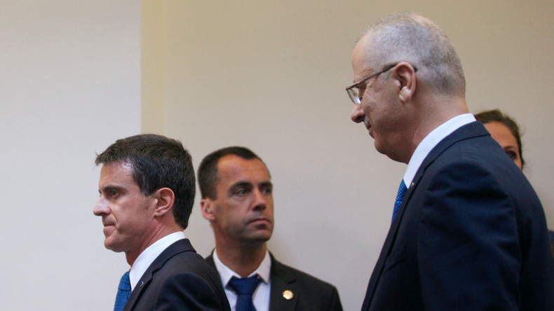 Manuel Valls repart en laissant les Palestiniens acquis et les Israéliens hostiles