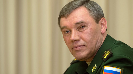 Le chef de l'état-major général des Forces armées russes, Valeri Guerassimov