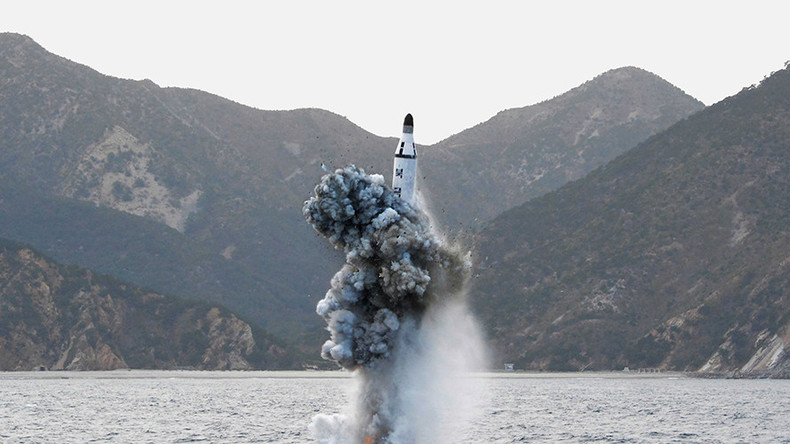 La Corée du Nord aurait testé un missile lancé par sous-marin