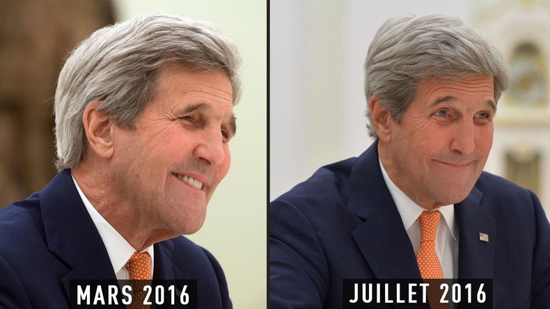 John Kerry à Moscou : une cravate porte-bonheur ? (EN IMAGES)