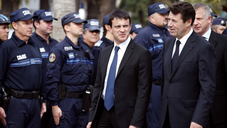 Sécurité à Nice : Manuel Valls accuse Christian Estrosi de vouloir «fracturer l'Etat de droit»