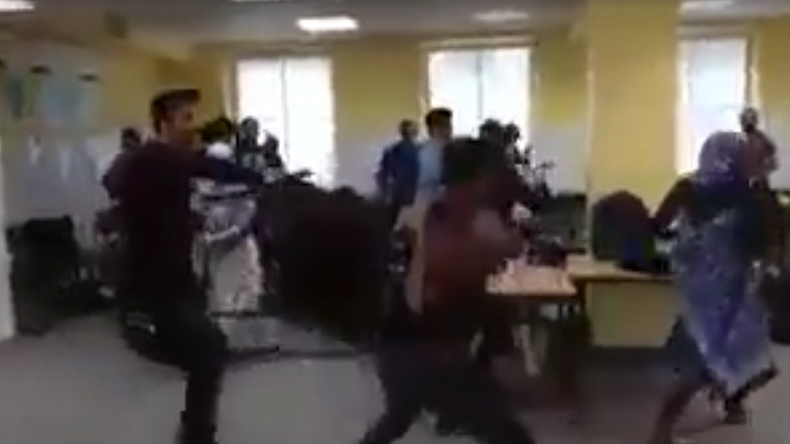 Allemagne : violents affrontements entre réfugiés dans un centre d'accueil de Dortmund (VIDEO)