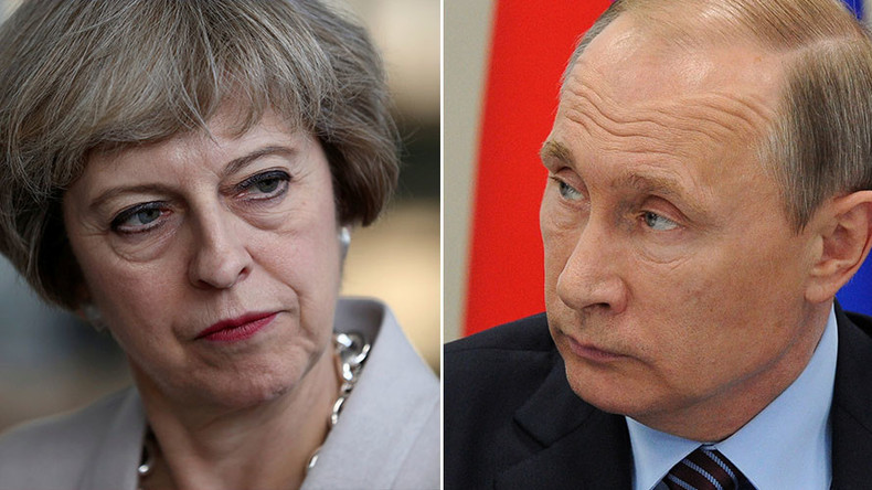 La première conversation téléphonique entre Poutine et May, un signe d’amélioration des relations ?