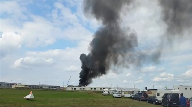 Incendie dans un centre pour réfugiés en Allemagne : au moins 19 blessés (VIDEO)