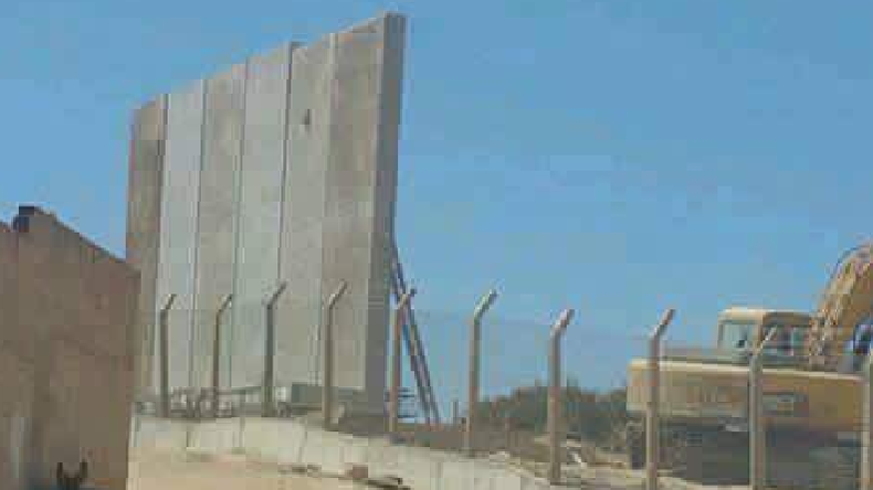 Un mur de 100 kilomètres serait en construction pour séparer l'Algérie et le Maroc (PHOTOS)