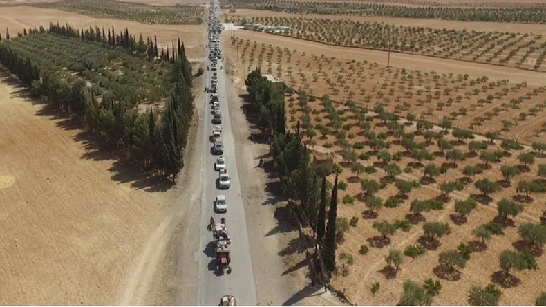 Manbij : les photos qui montrent comment Daesh utilise des boucliers humains pour s'échapper