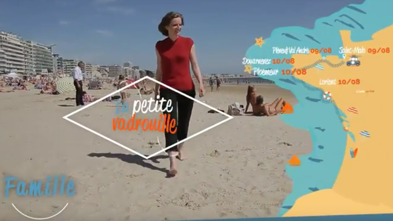 Primaire : la bucolique tournée des plages de NKM (PHOTOS, VIDEO)
