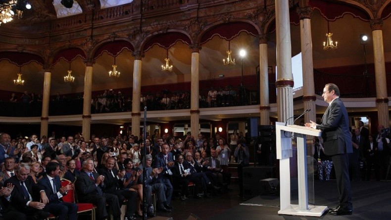 François Hollande : la laïcité «n'est pas la religion d'Etat contre les religions»