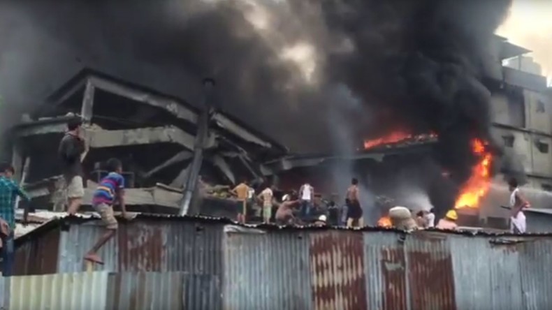 Bangladesh : au moins 25 morts et 70 blessés dans l’explosion d’une usine (VIDEO)