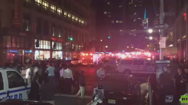 Explosion à New York : une caméra de surveillance a prétendument capté le moment de la déflagration
