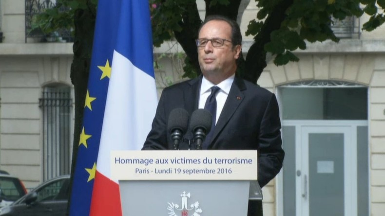 Discours de François Hollande lors de la cérémonie en hommage aux victimes du terrorisme