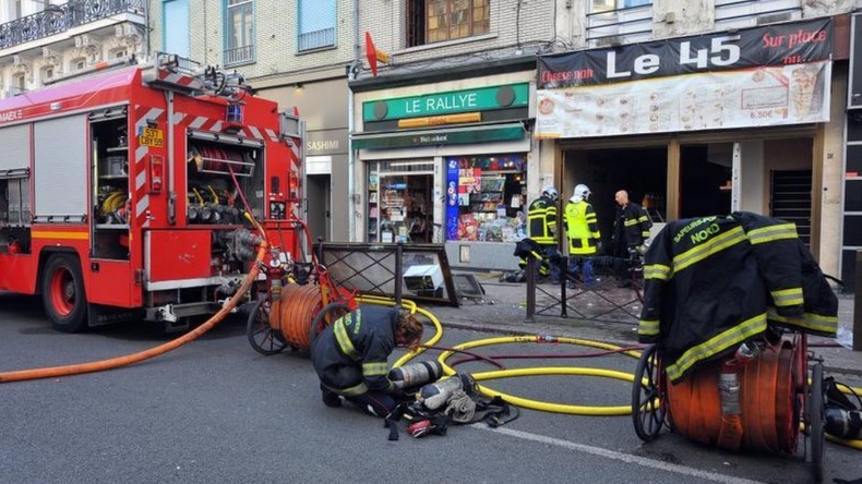 Lille : un blessé grave dans un incendie qui aurait été causé par une explosion dans un restaurant
