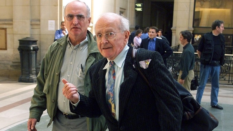 Robert Faurisson condamné à quatre mois de prison pour des propos révisionnistes
