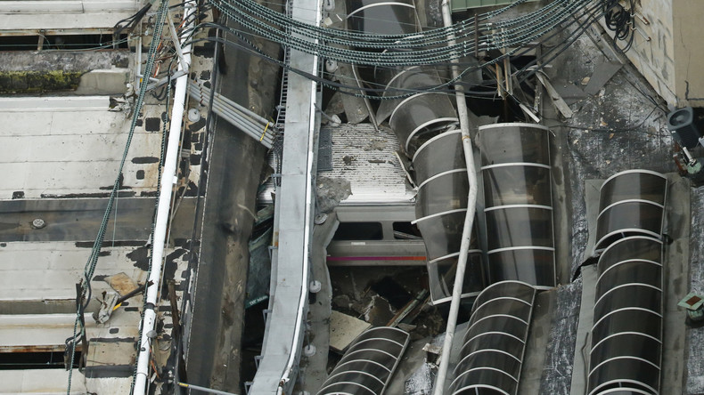 Train éventré, métal tordu… Les premières vidéos de l’accident de train en gare d’Hoboken