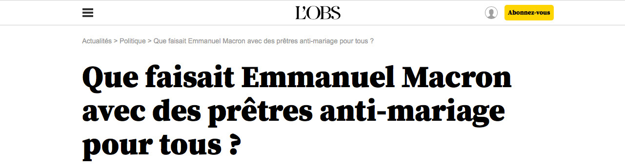Macron par-ci, Macron par-là : quand les médias cèdent à la Macron-mania