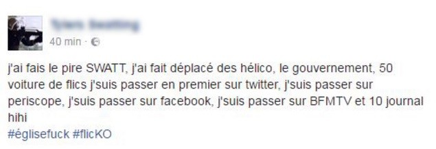 Fausse alerte attentat à Paris : deux hackers adolescents en quête de «buzz» à l’origine