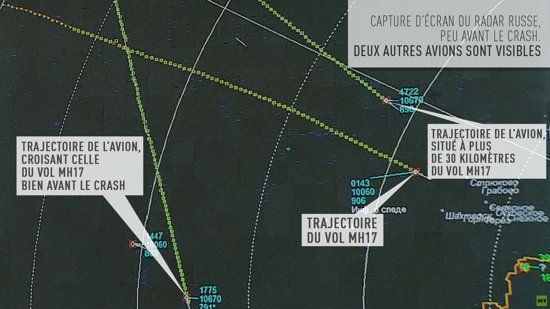 Moscou : le radar russe n'a pas détecté d'objet suspect près du site du crash du vol MH17 en 2014