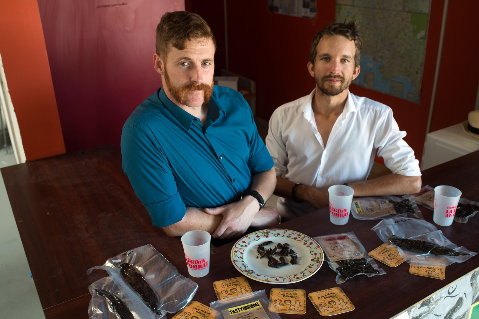 Marseille : deux anciens légionnaires lancent une start-up de viande séchée d'Afrique du sud
