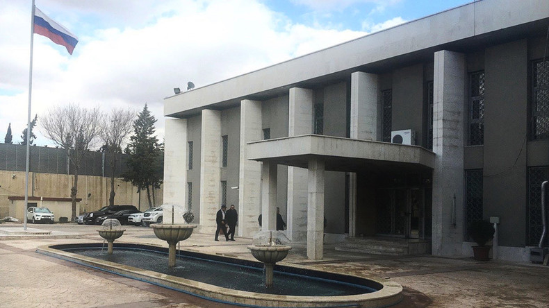 L’ambassade de Russie à Damas cible de tirs depuis la zone contrôlée par les terroristes