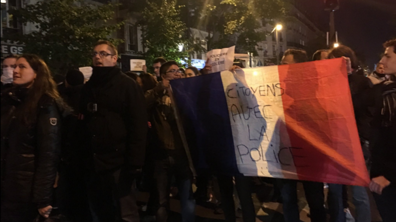 Nouvelle manifestation de policiers en colère à Paris (IMAGES, VIDEO)