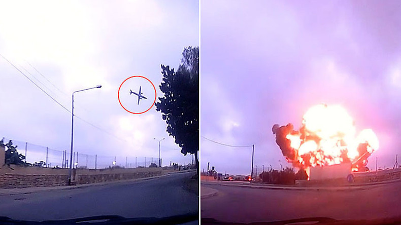 Dashcam : les dernières secondes du vol de l’avion avant le crash à Malte (VIDEOS)