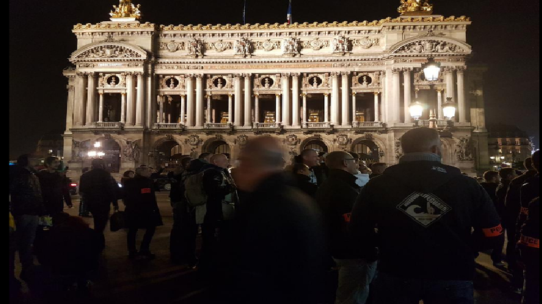 Nouvelle manifestation de la police à Paris, place de l'Opéra (VIDEO, IMAGES)