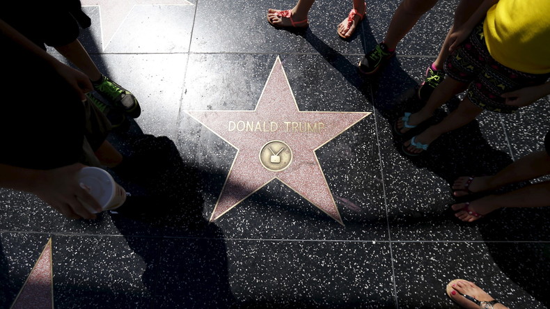 Fracassée, détruite : l'étoile de Donald Trump sur le Walk of Fame vandalisée (VIDEO)