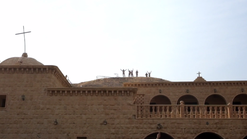Images exclusives d’un tunnel de Daesh découvert sous un monastère près de Mossoul