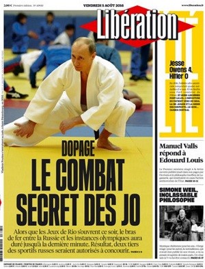 Les dix unes qui prouvent que Libération fait de la propagande pro-Poutine