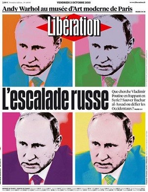 Les dix unes qui prouvent que Libération fait de la propagande pro-Poutine