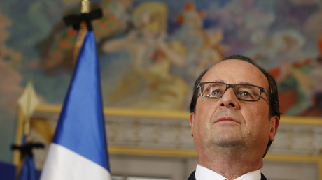 Le président français François Hollande.