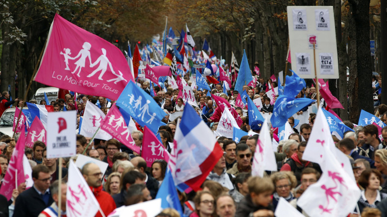 La présidente d'Act Up condamnée pour injure envers la Manif pour Tous