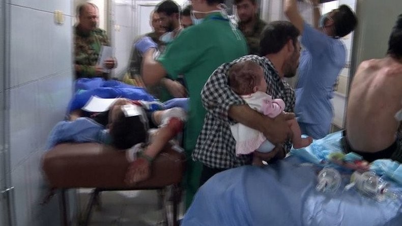 Des experts russes collectent les preuves de l’attaque chimique perpétrée à Alep par les rebelles
