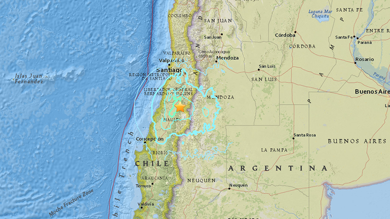Un séisme d'une magnitude de 6,4 secoue le Chili