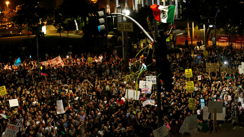 Après les présidentielles, manifestations anti-Trump aux Etats-Unis (PHOTOS, VIDEOS)