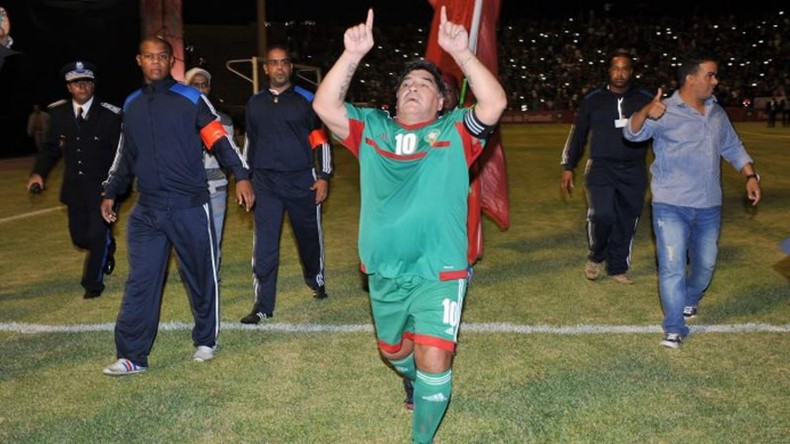 Maroc : Maradona dément avoir été payé 185 000 euros pour un match de gala