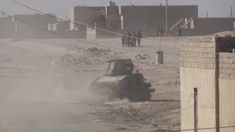 Images du quartier de Gogjali, libéré par l’armée irakienne qui poursuit son offensive dans Mossoul