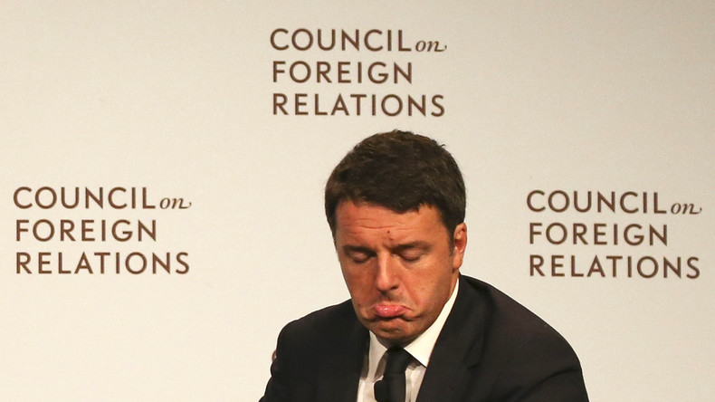Huit banques italiennes pourraient s'effondrer si le référendum du Premier ministre italien échouait