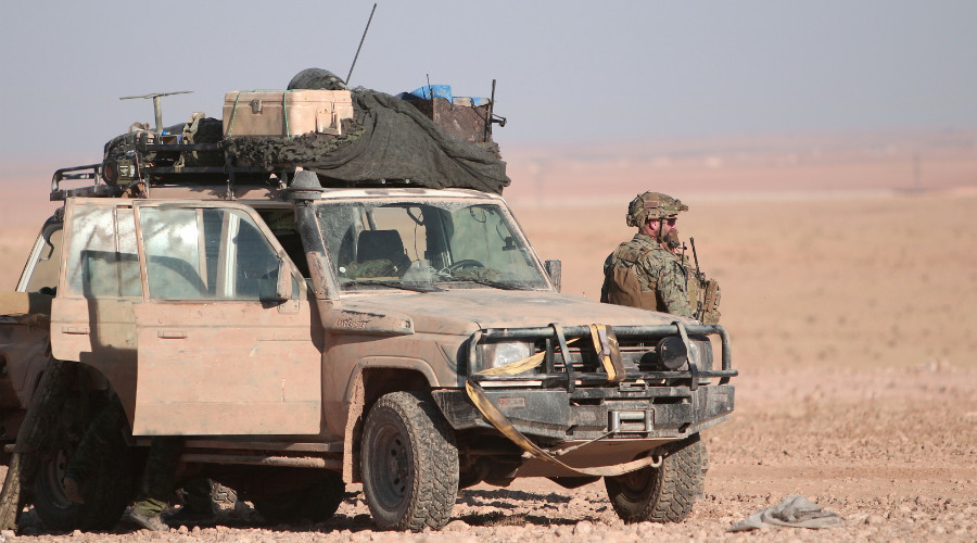 Des soldats américains repérés par RT à proximité de Racca (PHOTOS)