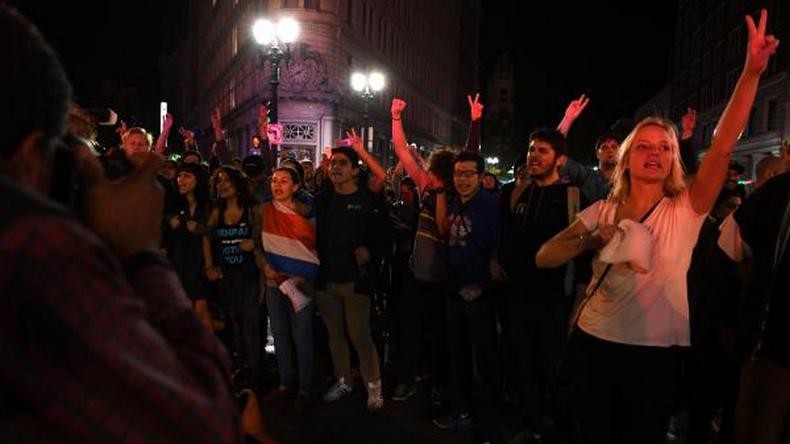 Après les présidentielles, manifestations anti-Trump aux Etats-Unis (PHOTOS, VIDEOS)