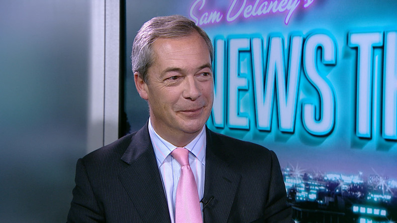 Nigel Farage chez RT : témoignage sur «l'ascensceur d'or» et sa «virée» américaine