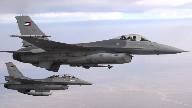 Un avion de chasse jordanien s'écrase, deux morts à déplorer