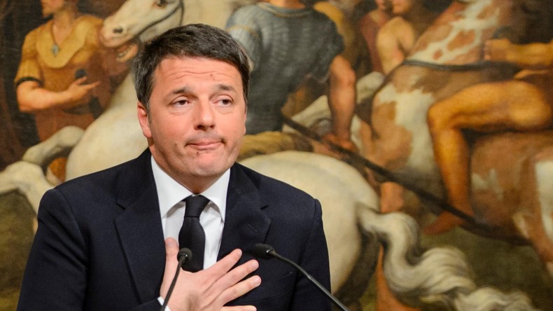 La démission de Matteo Renzi temporairement «gelée» par le président italien
