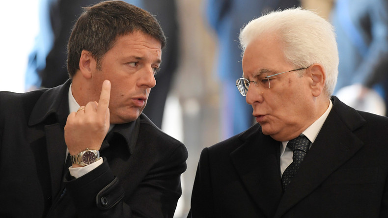 Italie : Renzi présente sa démission, le président Mattarella consulte les politiques italiens