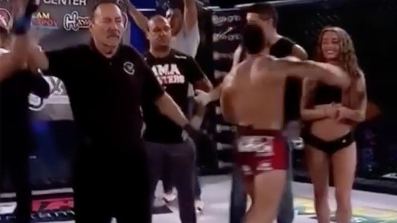 Etats-Unis : furieux d'apprendre sa défaite, un combattant de MMA frappe une figurante (VIDEO)