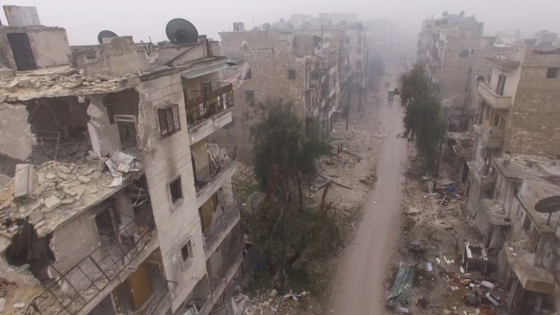 Dernières images d'Alep libérée vue depuis un drone (VIDEO EXCLUSIVE)